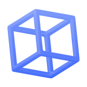 Wireframe Cube - 1