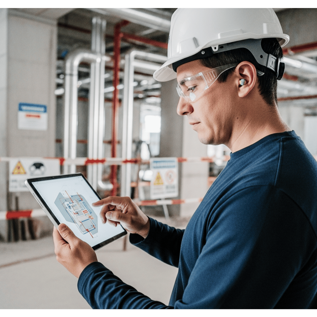 ingeniero-L&C-tablet-bim